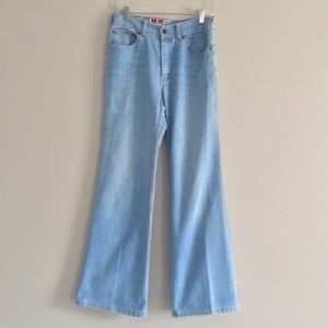 Vintage Jandy Place 1970s Flare Bell Bottom Jeans